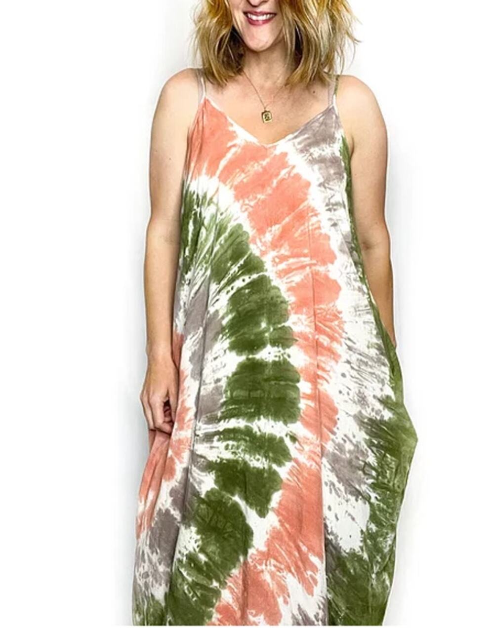 Tie Dye Maxi Dress
